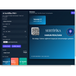 AI Sertifika PRO+