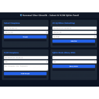 Kurumsal Siber Güvenlik – Subnet & VLSM Eğitim Paneli