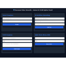 Kurumsal Siber Güvenlik – Subnet & VLSM Eğitim Paneli