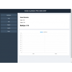 Kasa Ajanda Pro Mini ERP