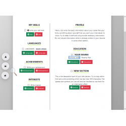  Resume/CV Builder